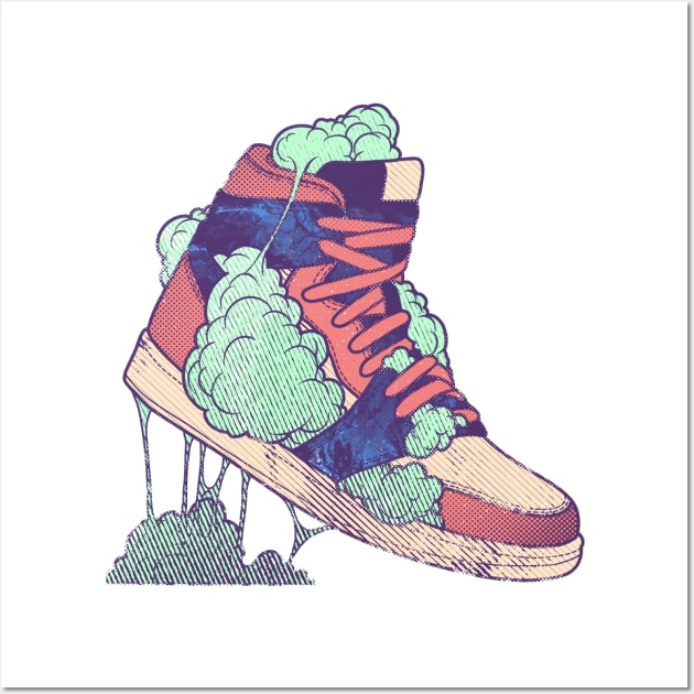 Sneakers Wall Art by sikorong